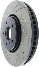 Load image into Gallery viewer, StopTech 11/05 Infiniti FX35/45 SportStop Slotted &amp; Drilled Front Right Rotor