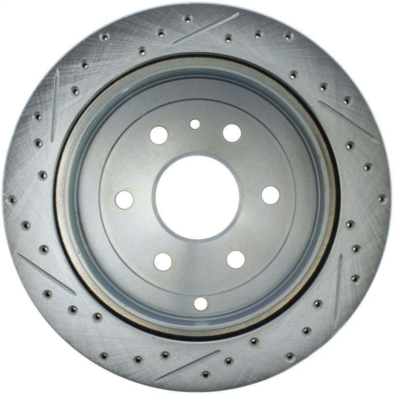 StopTech Select Sport Drilled & Slotted Rotor - Left - Front
