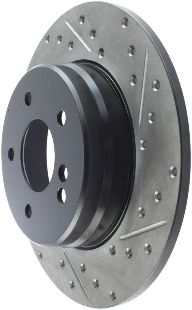 StopTech Mercedes Benz C Series/E Series/SLK Series Rear Left Slotted & Drilled Rotor