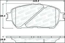 Load image into Gallery viewer, StopTech Street Select Brake Pads - Front