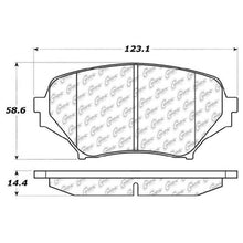 Load image into Gallery viewer, StopTech Street Touring 06-08 Mazda Miata MX-5 Front Brake Pads