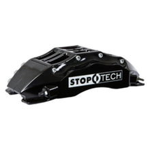 Load image into Gallery viewer, StopTech 99-02 Nissan Skyline Front BBK w/ Black ST-60 Calipers Slotted 380X32mm Rotors/Pads/SS Line