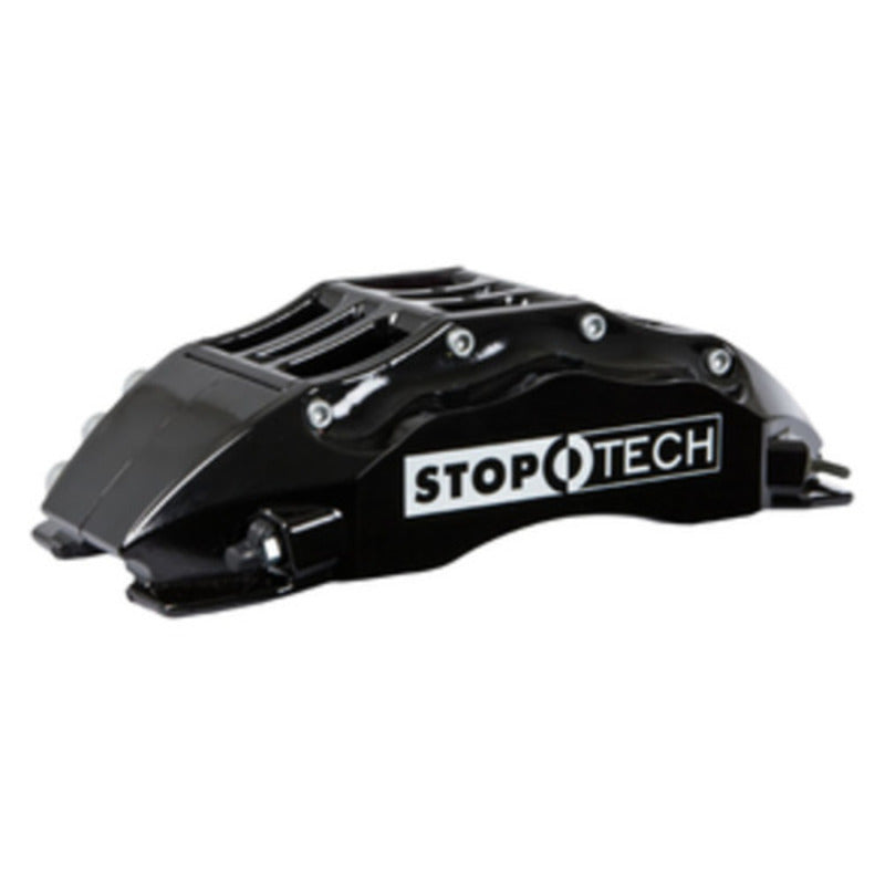 StopTech 06-09 Chevy Corvette Front BBK w/ Black ST-60 Calipers Slotted 355x32mm Rotors Pads SS Line