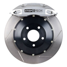 Load image into Gallery viewer, StopTech 98-04 Jetta / 98-06 Golf / 98-05 Beetle Front BBK ST40 Silver Caliper 328x28 Slotted Rotor