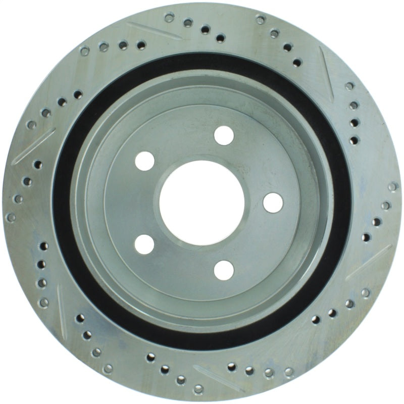 StopTech Select Sport 98-02 Chevrolet Camaro / Pontiac Firebird Slotted and Drilled Right Rear Rotor