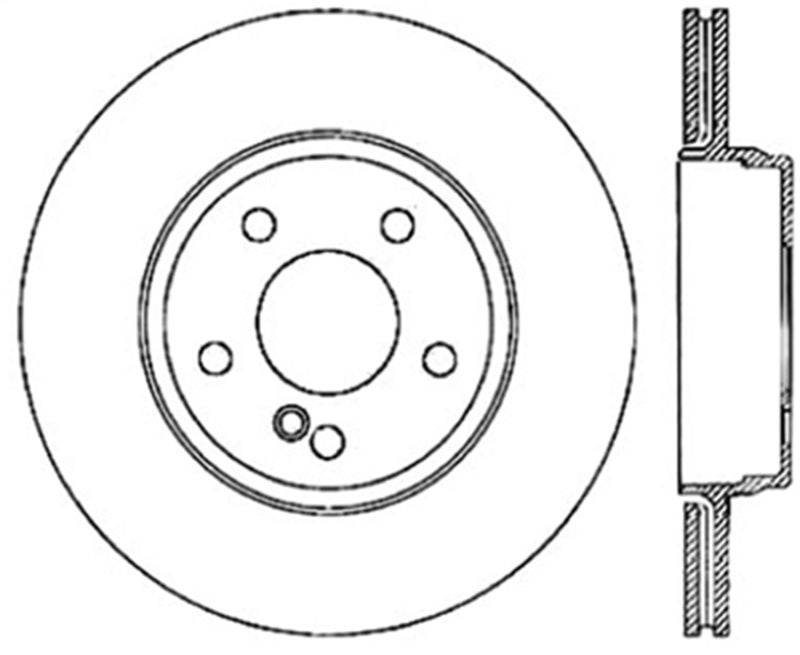 StopTech Slotted & Drilled Sport Brake Rotor