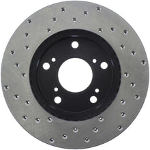 Load image into Gallery viewer, StopTech 02-06 Acura RSX (Exc Type S) / 06-09 Honda Civic Coupe DX/LX/EX Drilled Left Front Rotor