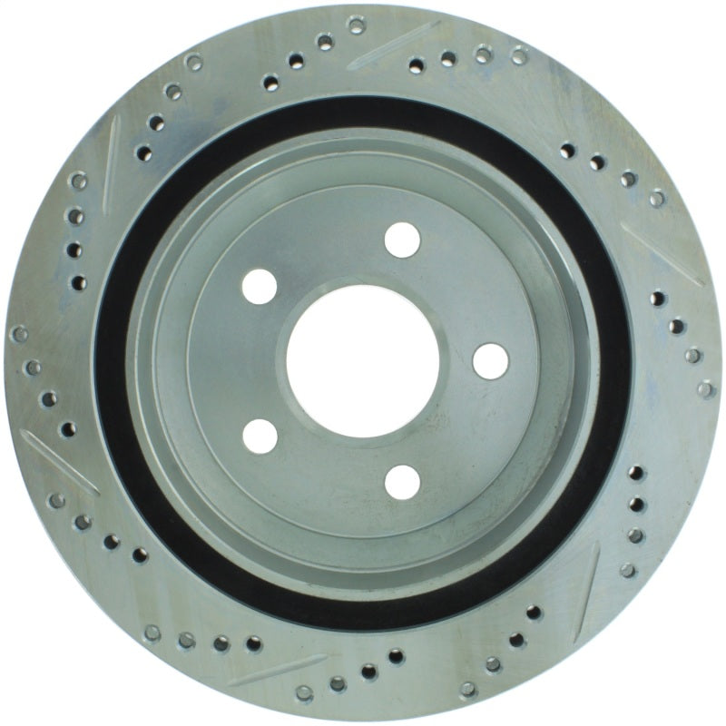 StopTech Select Sport 98-02 Chevrolet Camaro / Pontiac Firebird Slotted and Drilled Left Rear Rotor