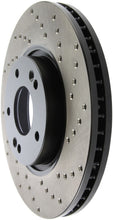 Load image into Gallery viewer, StopTech 11-13 Kia Optima / 13-14 Hyundai Veloster Turbo Front Left Drilled Sport Brake Rotor