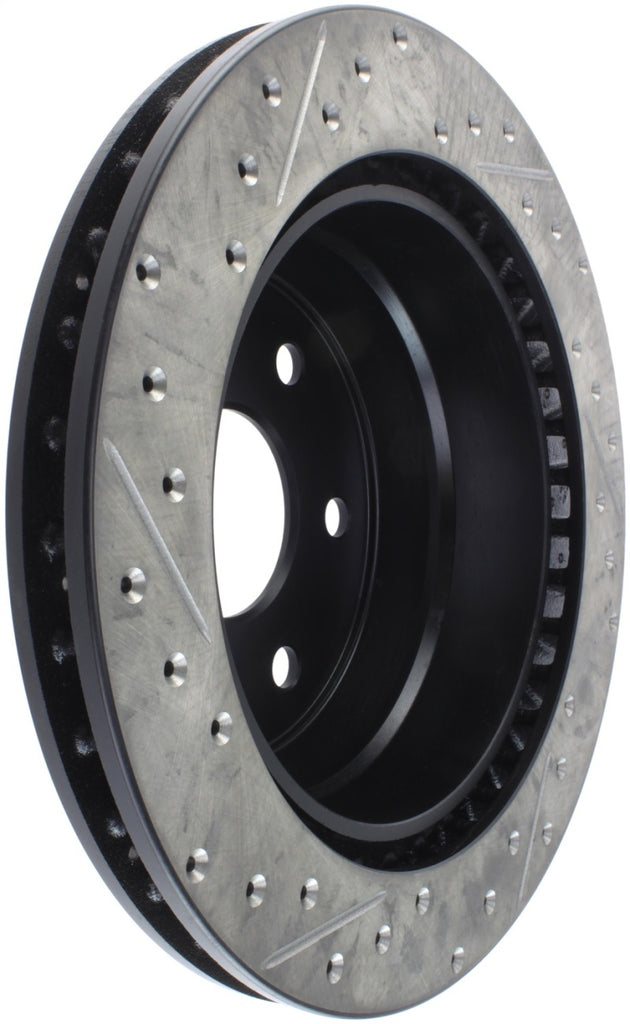 StopTech Power Slot 02-06 Escalade / 03-06 Avalance 1500 Rear Left Drilled & Slotted Rotors