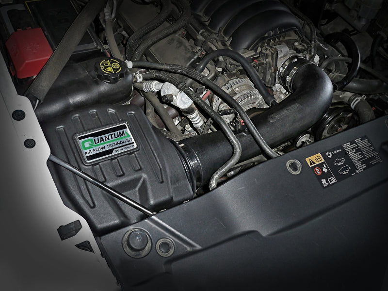 aFe Quantum Cold Air Intake System w/ Pro Dry S Media 14-19 GM Silverado / Sierra 1500 V8-5.3/6.2L