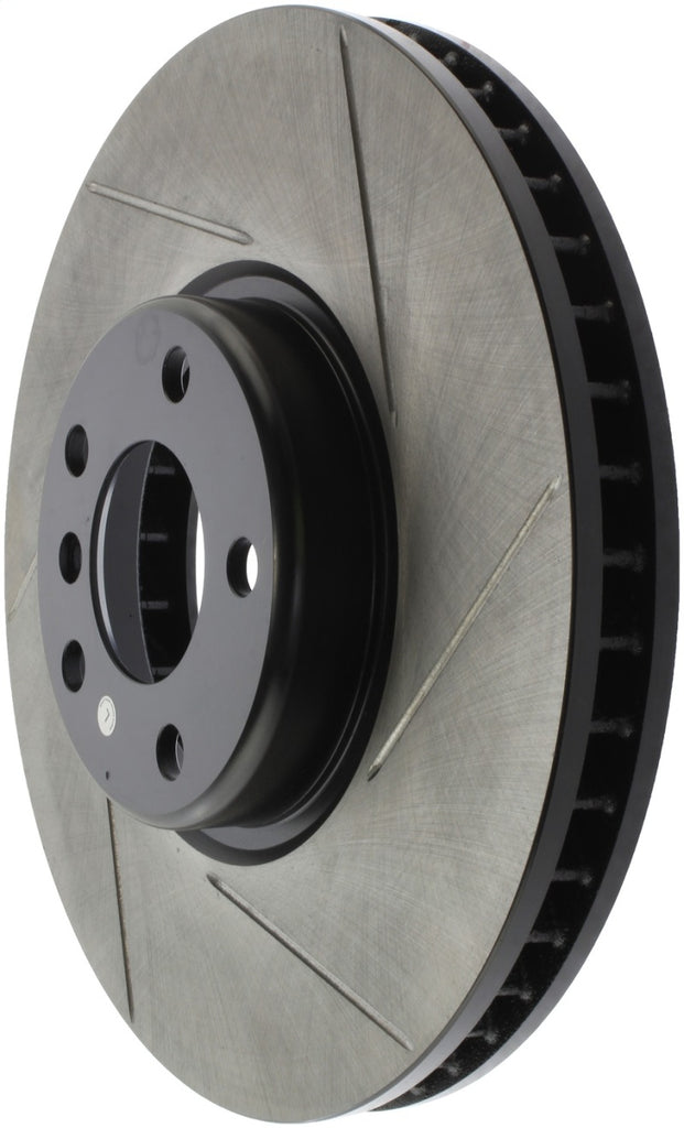 StopTech 10-17 BMW 535i Slotted Sport Brake Rotor - Front Left
