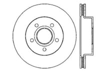 Load image into Gallery viewer, StopTech 99-04 Jeep Grand Cherokee Front Left Slotted &amp; Drilled Rotor