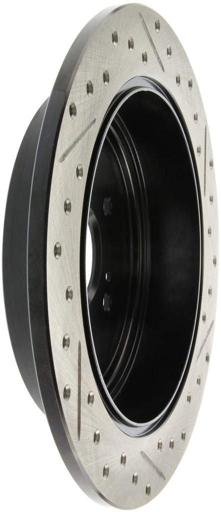 StopTech 01-02 Acura MDX SportStop Slotted & Drilled Right Rear Rotor
