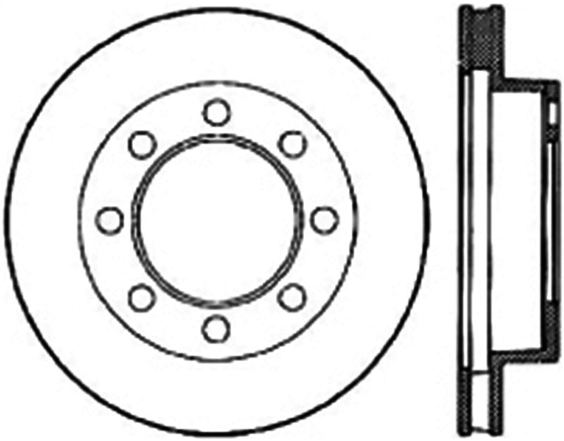 StopTech Slotted & Drilled Sport Brake Rotor