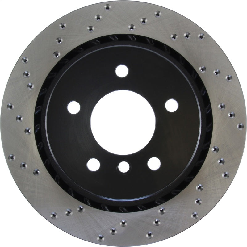 StopTech 98-02 BMW Z3 / 94-99 BMW M3 Drilled Right Rear Cryo Rotor