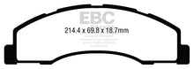 Load image into Gallery viewer, EBC 08-14 Ford Econoline E150 4.6L Orangestuff Front Brake Pads