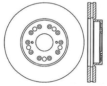 Load image into Gallery viewer, StopTech 91-92 Lexus LS 400/430/460/600h L Left Front Slotted &amp; Drilled Rotor