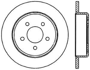StopTech Drilled Sport Brake Rotor