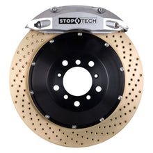 Load image into Gallery viewer, StopTech 94-04 Ford Mustang Front BBK Silver ST-40 355x32mm Zinc Coated Drilled Rotors