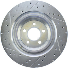 Load image into Gallery viewer, StopTech Select Sport 13-14 Dodge Challenger SRT8 Drilled and Slotted Rear Left Brake Rotor