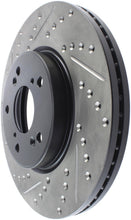 Load image into Gallery viewer, StopTech 09-10 Acura TSX/ 08-10 Honda Accord Coupe Right Front Slotted &amp; Drilled Rotor