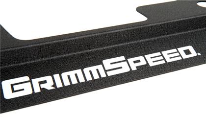 GrimmSpeed 02-07 Subaru Impreza/WRX / 04-07 STI Radiator Shroud w/Tool Tray - Black