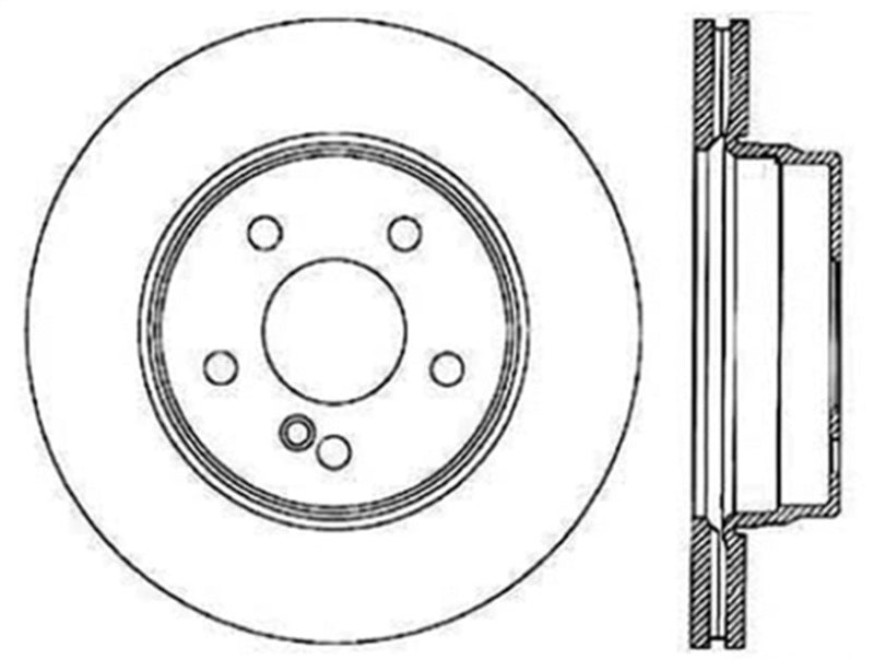StopTech Drilled Sport Brake Rotor