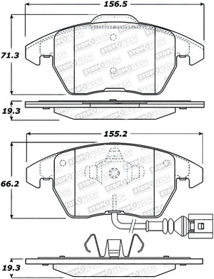 StopTech Street Brake Pads