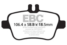 Load image into Gallery viewer, EBC 13+ Mercedes-Benz CLA250 2.0 Turbo Redstuff Rear Brake Pads