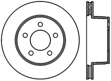 Load image into Gallery viewer, StopTech 97-99 Jeep Wrangler TJ Front Left Cryo Slotted Sport Brake Rotor
