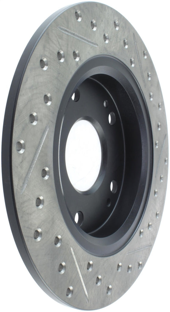 StopTech Honda CR-Z Right Rear Slotted & Drilled Rotor