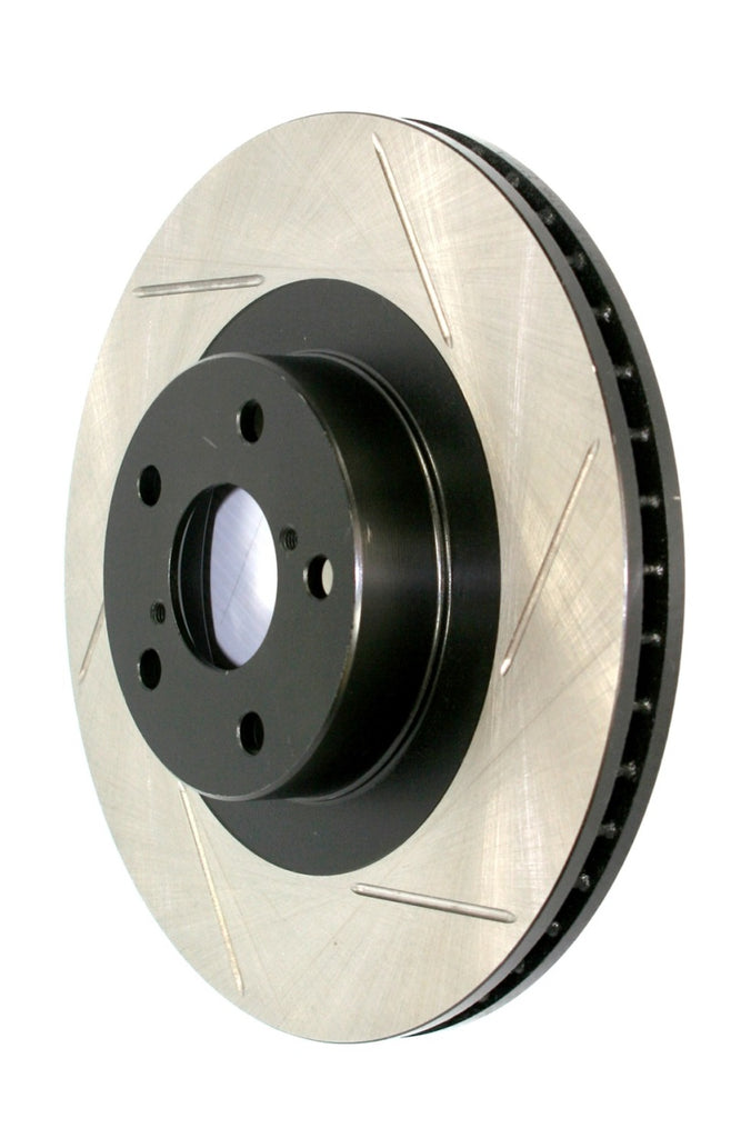 StopTech Power Slot 2003+ Mazda RX-8 Normal Suspension Slotted CRYO Front Right Rotor