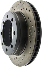 Load image into Gallery viewer, StopTech 95-99 Ford F250 Pickup / 95-98 F350 Pickup Front Slotted &amp; Drilled Right Rotor