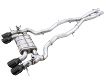 Load image into Gallery viewer, AWE Tuning SwitchPath Cat-Back Exhaust for BMW G8X M3/M4 - Diamond Black Tips