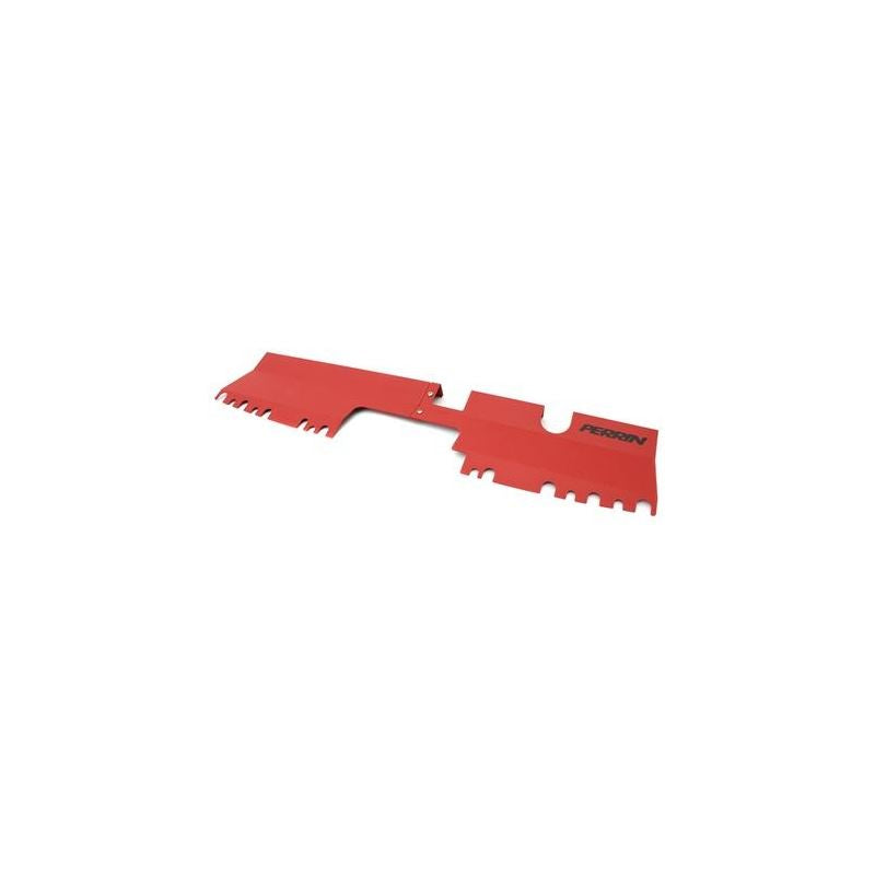 PERRIN 15-21 Subaru WRX/STI Radiator Shroud (With/Without OEM Intake Scoop) - Red