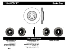 Load image into Gallery viewer, Stoptech 95-00 Lexus LS Front Premium Cryostop Brake Rotor