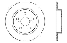 Load image into Gallery viewer, StopTech SportStop 10-13 Scion tC Drilled Right Rear Rotor