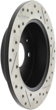 Load image into Gallery viewer, StopTech 02-03 Honda Civic Si Hatchback Slotted &amp; Drilled Right Rear Rotor