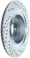 Load image into Gallery viewer, StopTech Select Sport 14-16 Infiniti Q60 Drilled and Slotted Rear Right Brake Rotor