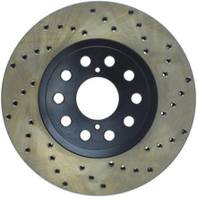 Load image into Gallery viewer, StopTech 5/93-98 Toyota Supra (Exc Turbo) Drilled Left Front Rotor