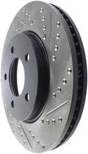 Load image into Gallery viewer, StopTech SportStop 04-08 Chrysler Pacifica Front Left Drilled &amp; Slotted Rotor