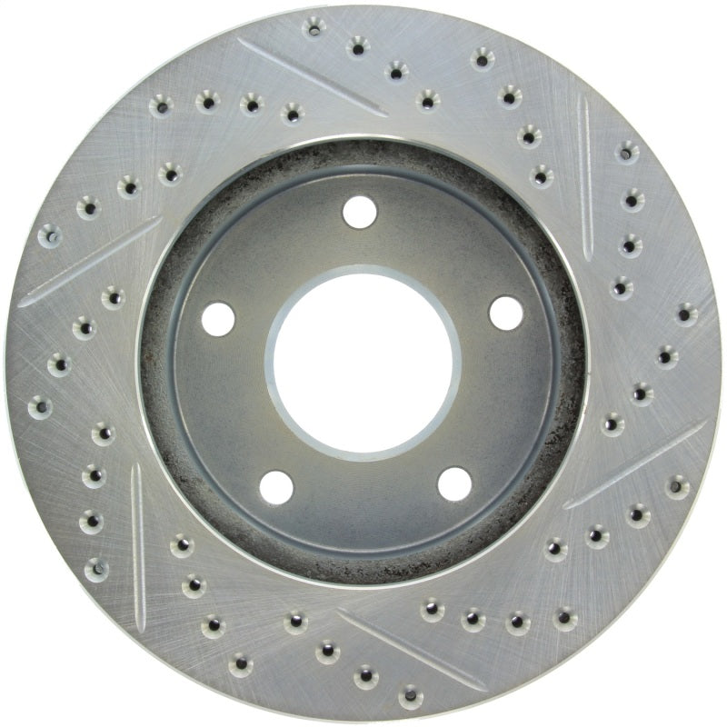 StopTech Select Sport Drilled & Slotted Rotor - Rear Right