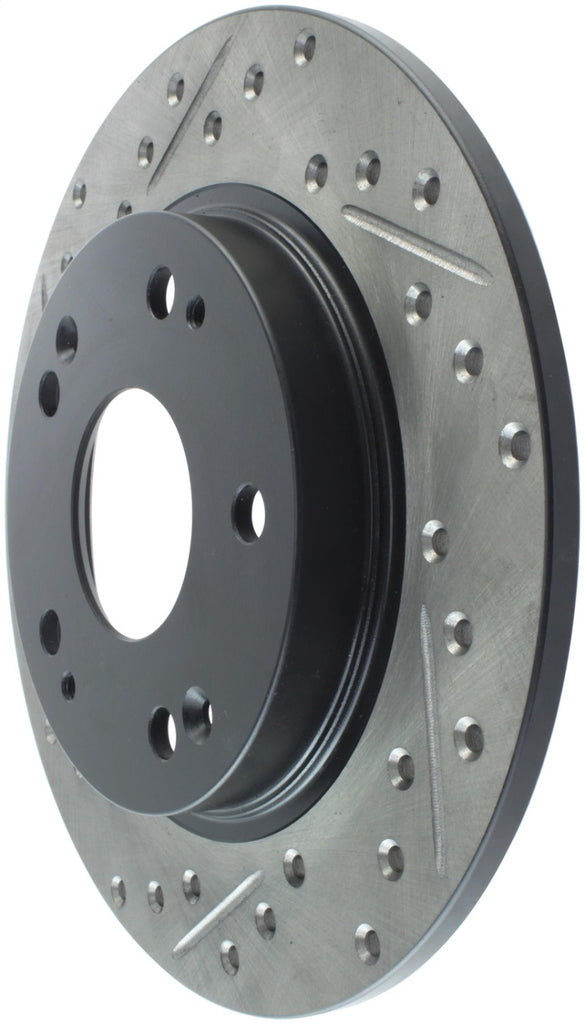 StopTech Honda CR-Z Right Rear Slotted & Drilled Rotor