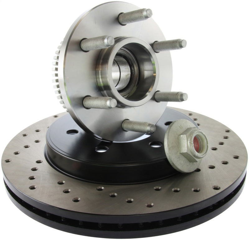 StopTech 04-08 Ford F150 2WD Drilled Left Front Rotor