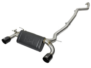 aFe MACH Force XP Exhausts Cat-Back SS 16-17 BMW 340i/iX 440i/iX (F3X) L6-3.0L (B58) w/Black Tips