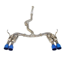 Load image into Gallery viewer, Invidia 2015+ WRX/STi Gemini 80mm Full Titanium Quad 101mm Tip Cat-Back Exhaust