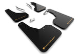 2022 Subaru Forester & Wilderness Black Mud Flap - Wild Orange Logo