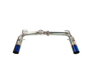 Remark 2022+ Subaru BRZ/Toyota GR86 BOSO Axle Back Exhaust w/Burnt Stainless Steel Tip