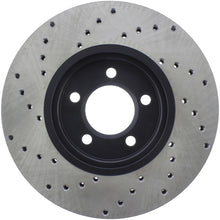 Load image into Gallery viewer, StopTech 02-05 Ford Thunderbird / 00-05 Jaguar S Type / 00-06 Lincoln LS Drilled Left Front Rotor